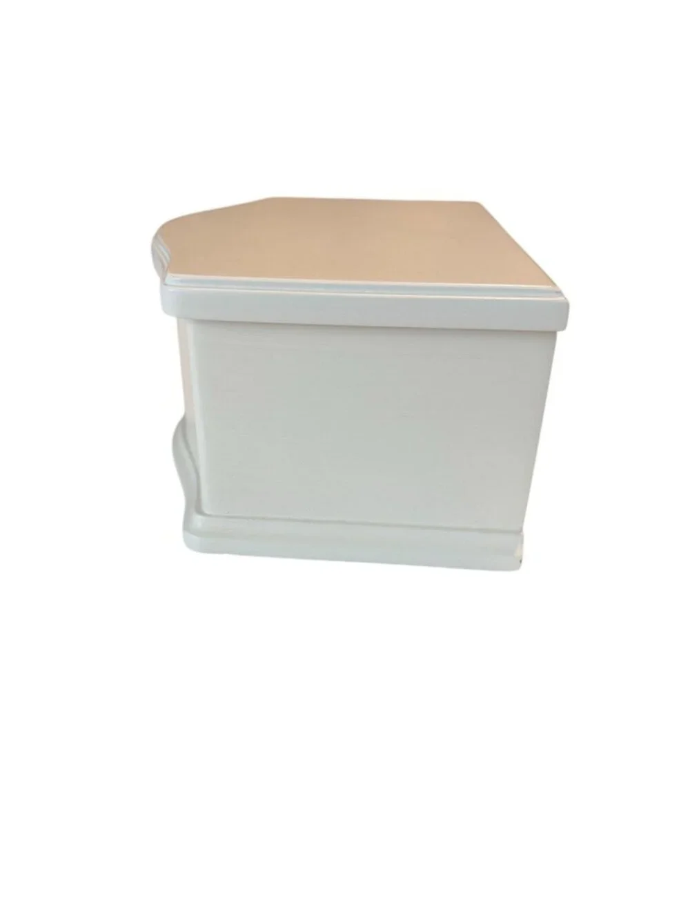 Pottery Barn Abigail White Musical Ballerina Mirror Jewelry Box